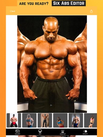 SixPack Studio Cam : BodyBoost iPad screenshot