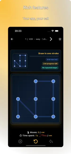 Super Brain: OneStroke Drawing screenshot 1