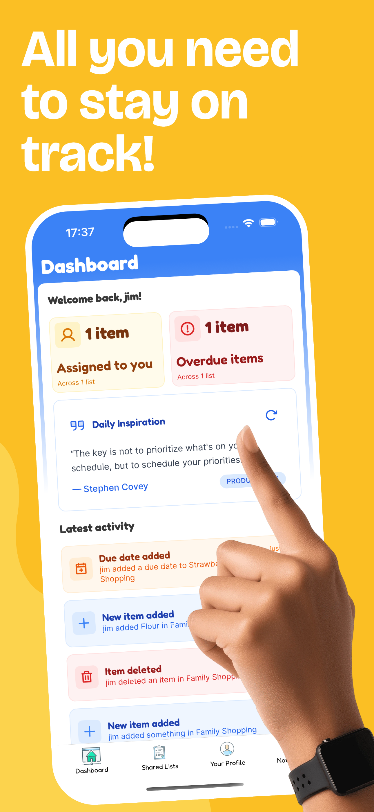 Listshare: Lists for Everyone