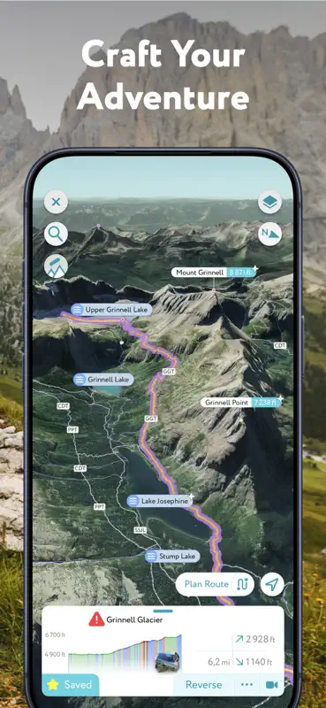 Hiking and Skiing - PeakVisor screenshot 2 of 10