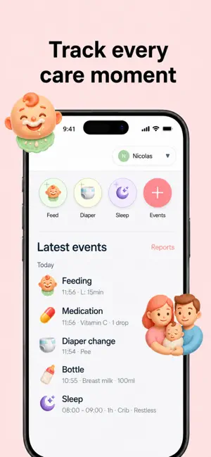 Blumy: Baby Sleep Tracker screenshot 2