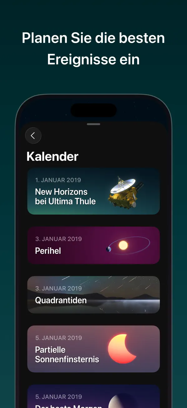 Sky Guide iPhone App Screenshot 7 – Nachschlagewerke