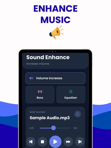 Increase Volume: Sound Enhance iPad screenshot