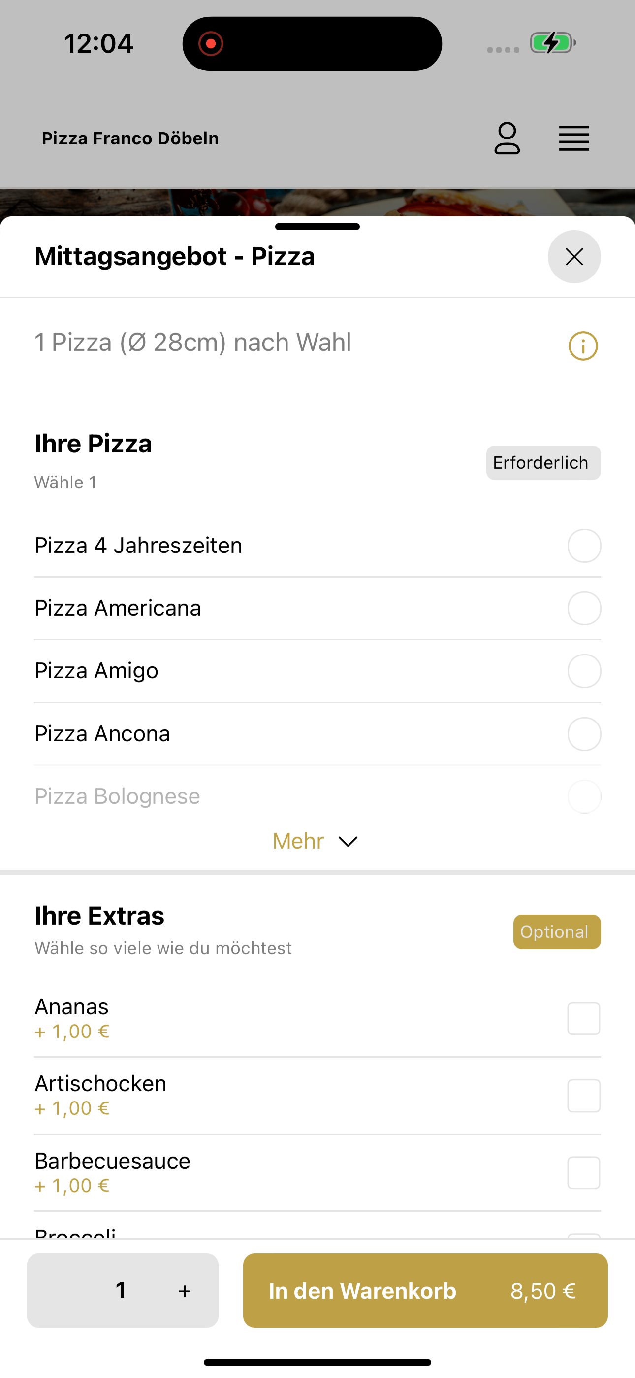 Pizza Franco Dobeln screenshot 7