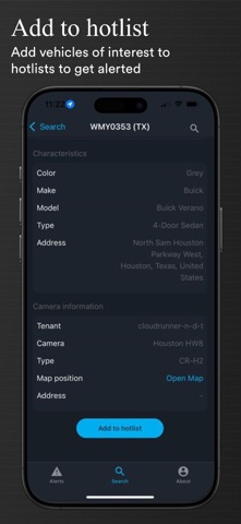Genetec Cloudrunner iPhone screenshot