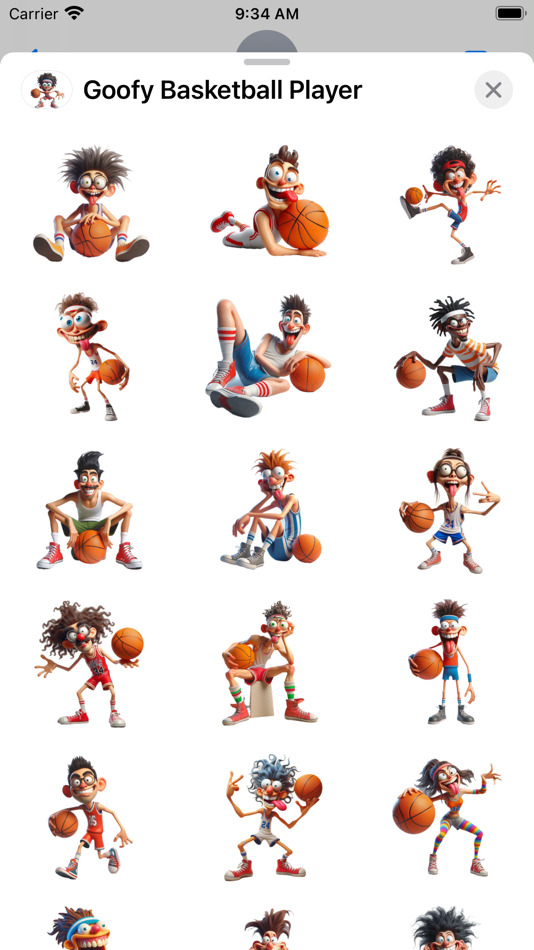 #1. Goofy Basketball Player (iOS) Podle: Paul Scott