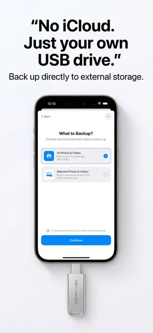 PhotoBackup External screenshot 2
