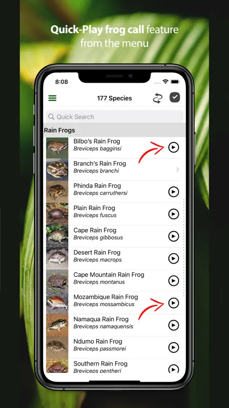 Frogs of Southern Africa screenshot 5 of 9