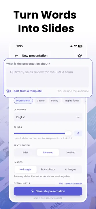 PPT AI - AI Presentation Maker screenshot 2