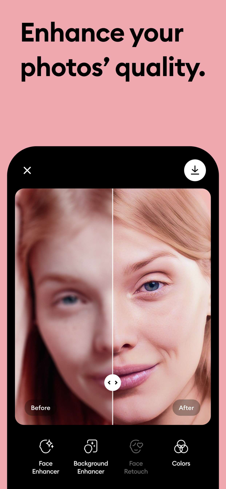 Remini - AI Photo Enhancer screenshot 1