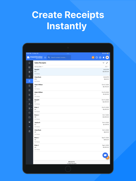 Moon Accounting - Billing App