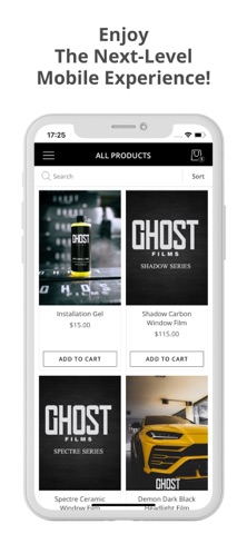 Ghost Films iPhone screenshot