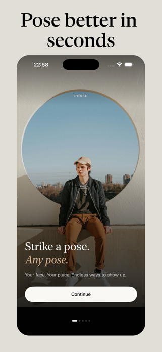 Posee: Photo Pose Camera Screenshot 3 of 4
