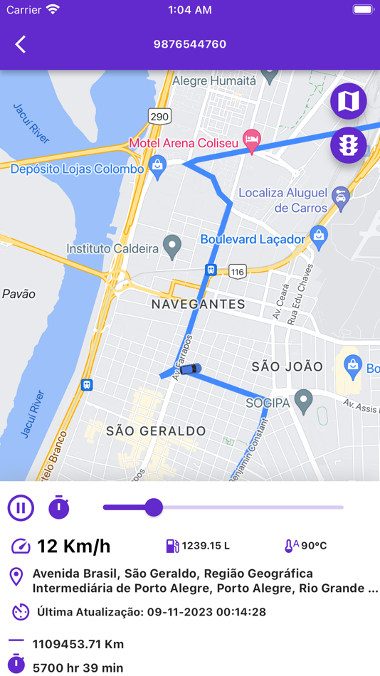 #5. Gtraak (iOS) By: Gonzalo Maino