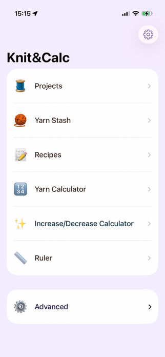 KnitAndCalc Screenshot 1 of 5