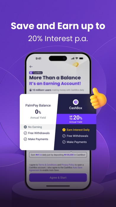 PalmPay - Transfers, Bills App Store preview screenshot 3