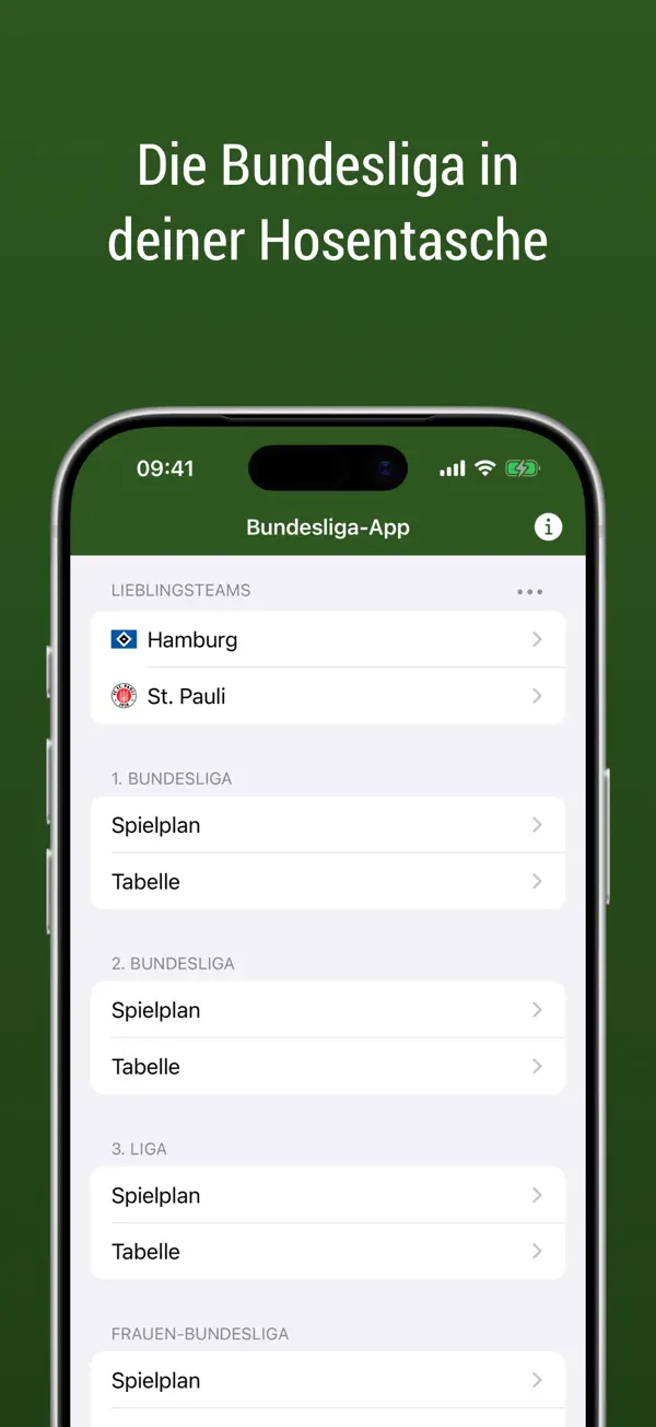 Screenshot #1 pour Bundesliga-App