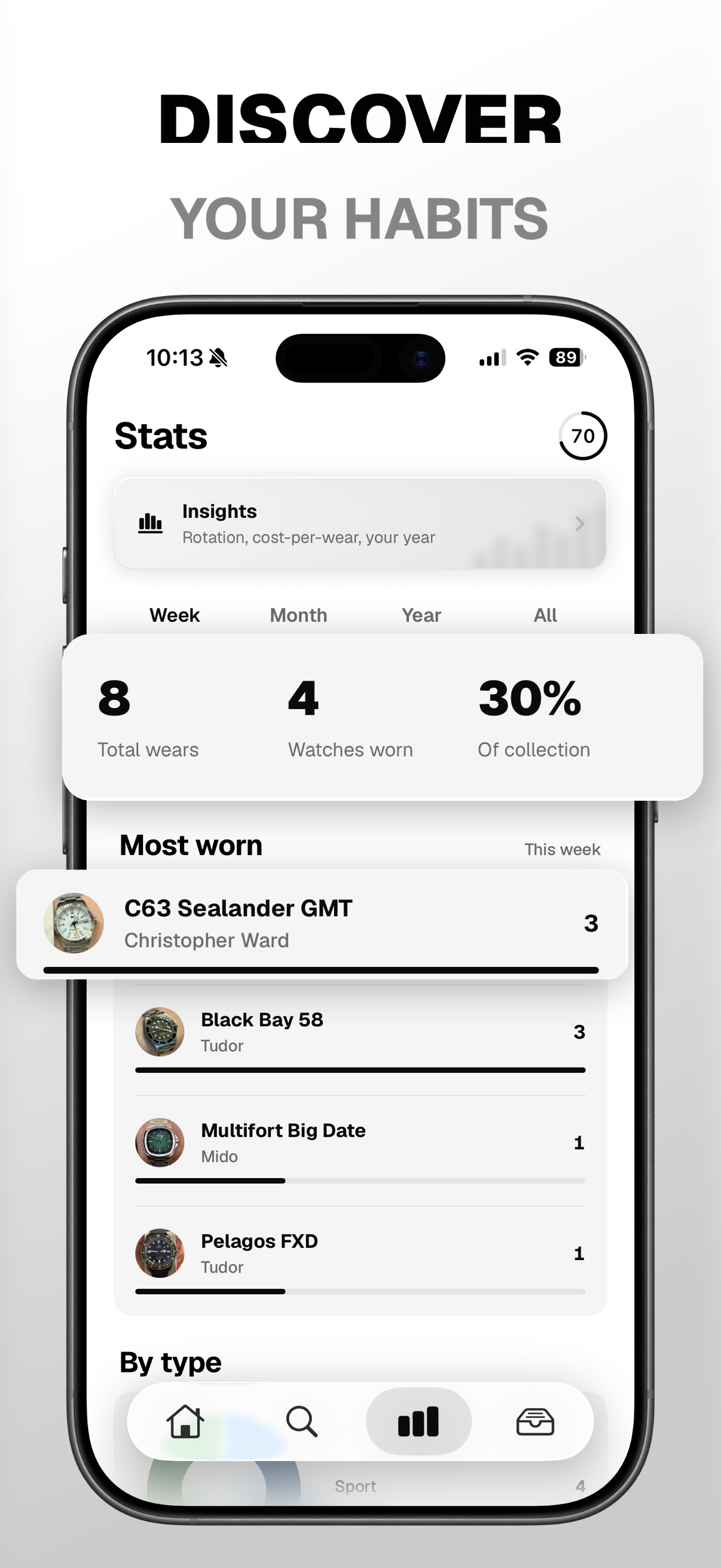 Obert: Watch Collection Log screenshot 3