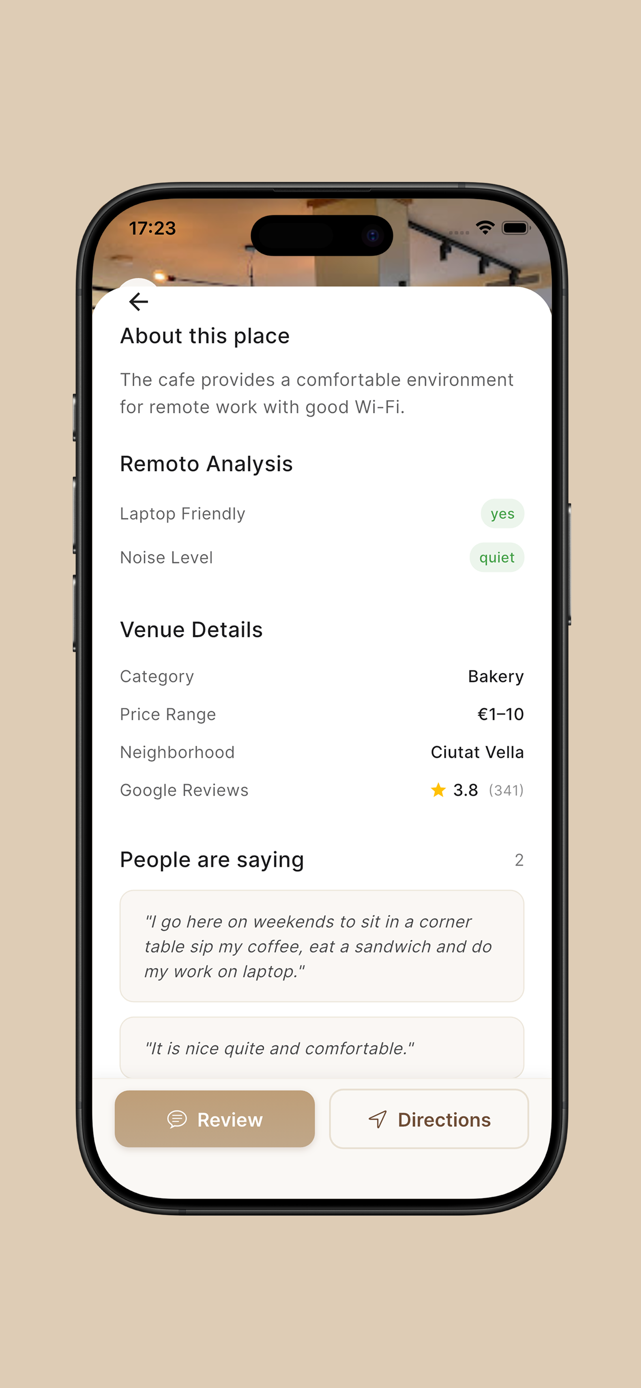 Remoto – Laptop-Friendly Cafés screenshot 7