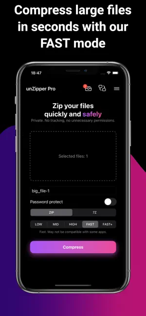 unZipper Pro: ZIP, RAR, 7Z screenshot 3