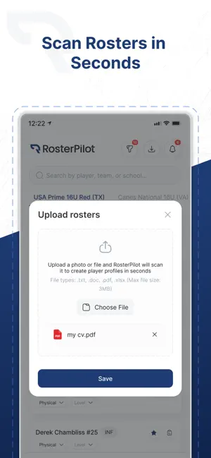 RosterPilot screenshot 3