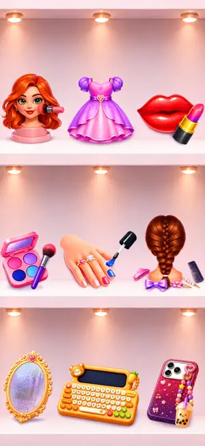 Mini Makeover & Beauty Games screenshot 1