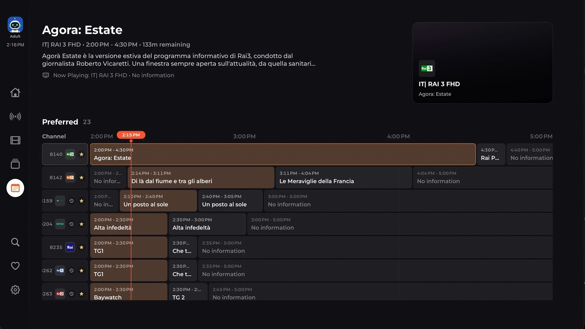 XTREAM IPTV PLAYER PRO+ screenshot 4