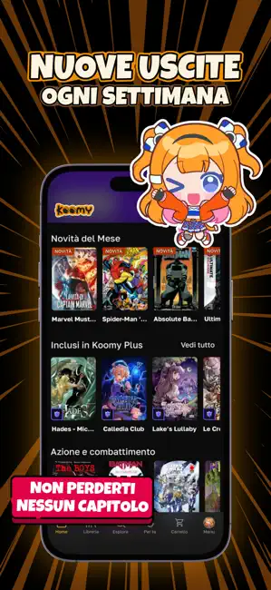 Koomy – Universo fumetti iPhone screenshot 6