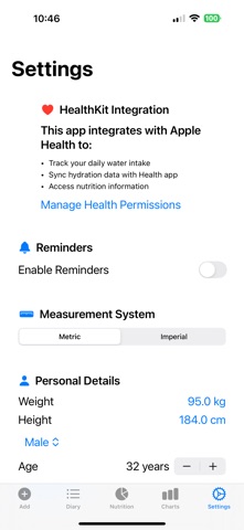Forestflask Water Tracker screenshot