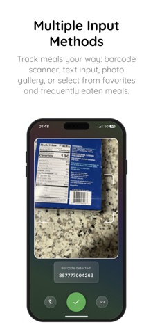 Nutria: AI Nutrition Tracker screenshot