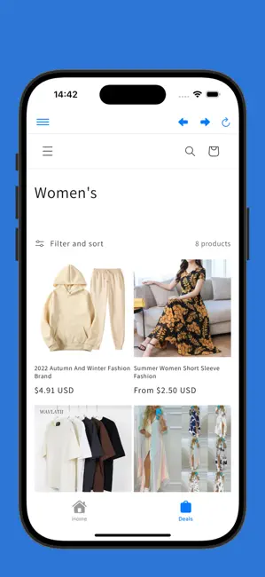Primark's Shopping store iPhone screenshot 1
