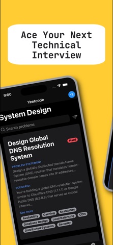Yeetcode: DSA & System Design screenshot