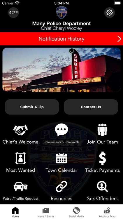 Many Police Department LA