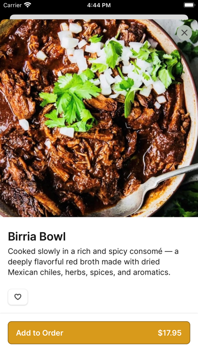 App screenshot