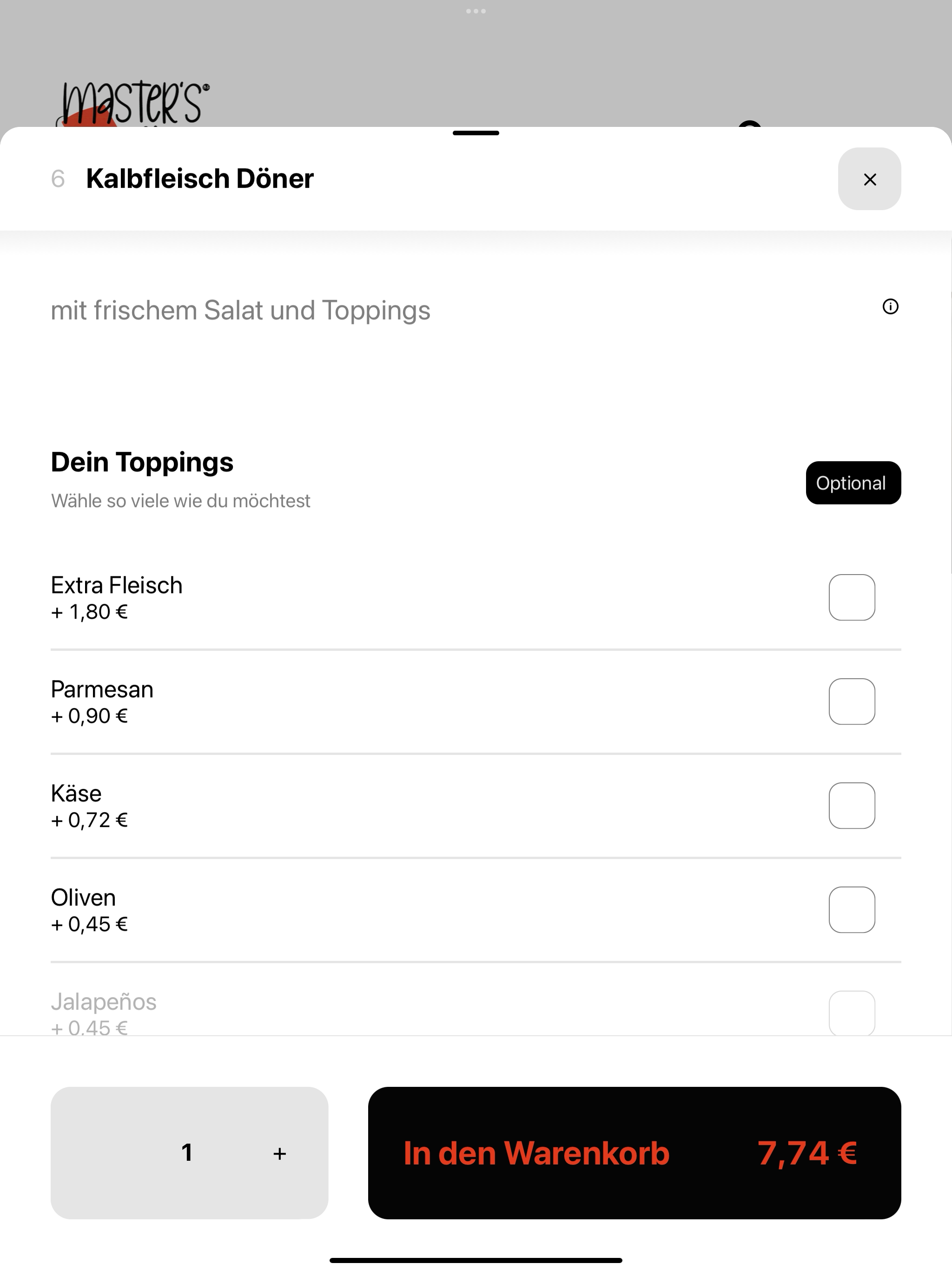 Masters of Kebab Kempten