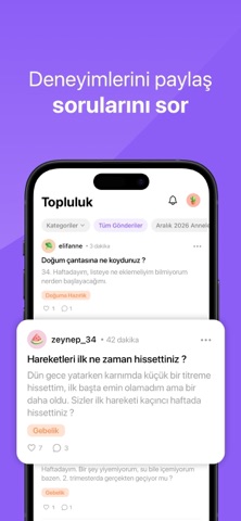 MomMentor - Hamilelik Takibi iPhone screenshot 5