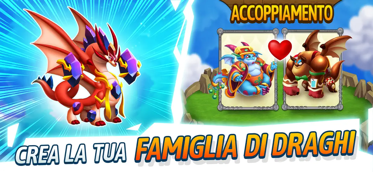 Dragon City: Battle Adventure! iOS Mod IPA screenshot 1 - iOS game interface