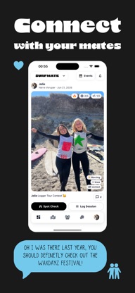Surfmate - surf, log, connect screenshot 1