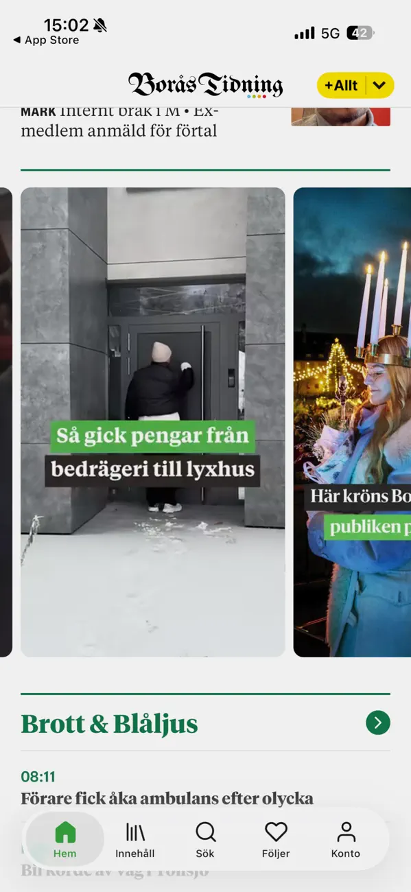 Screenshot #3 pour Borås Tidning