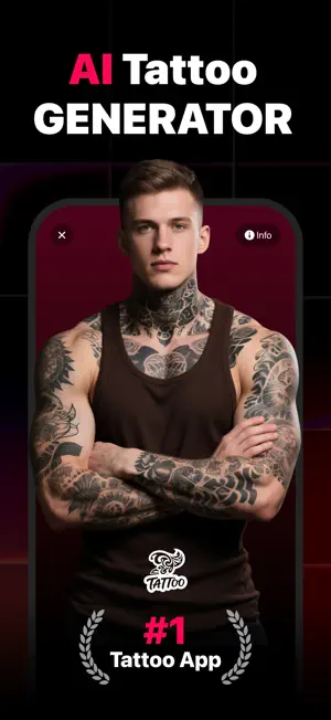 AI Tattoo:Tattoo Design&Try On screenshot 1
