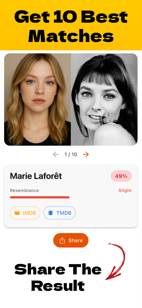 Celeb Face Match screenshot 2