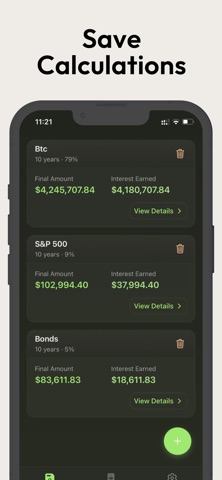 Compound Interest Cal+ Screenshot 5 of 5