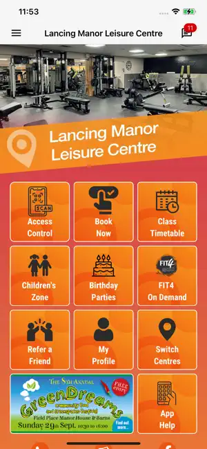 South Downs Leisure iPhone screenshot 1
