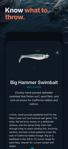 Captns Log: Fishing Forecast iPhone screenshot