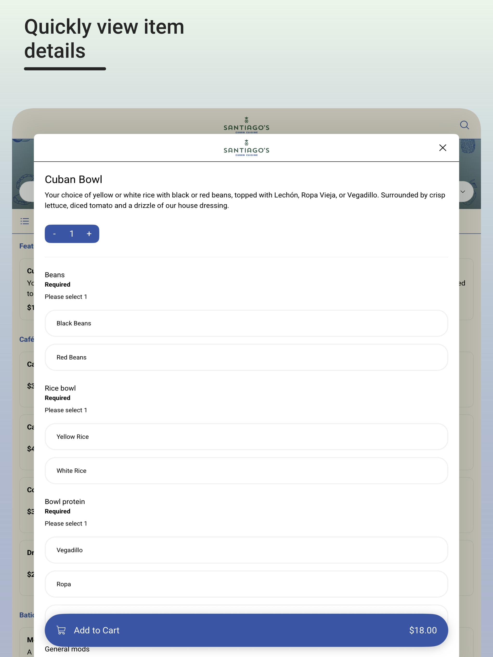 Santiagos Cuban Cuisine screenshot 12