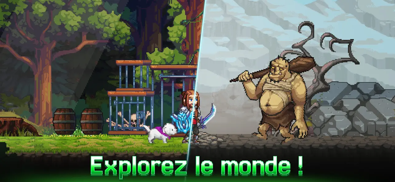 Screenshot #1 pour Miners Settlement: Idle RPG