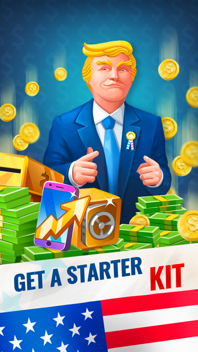 Screenshot #1 pour Trump's Empire: idle game