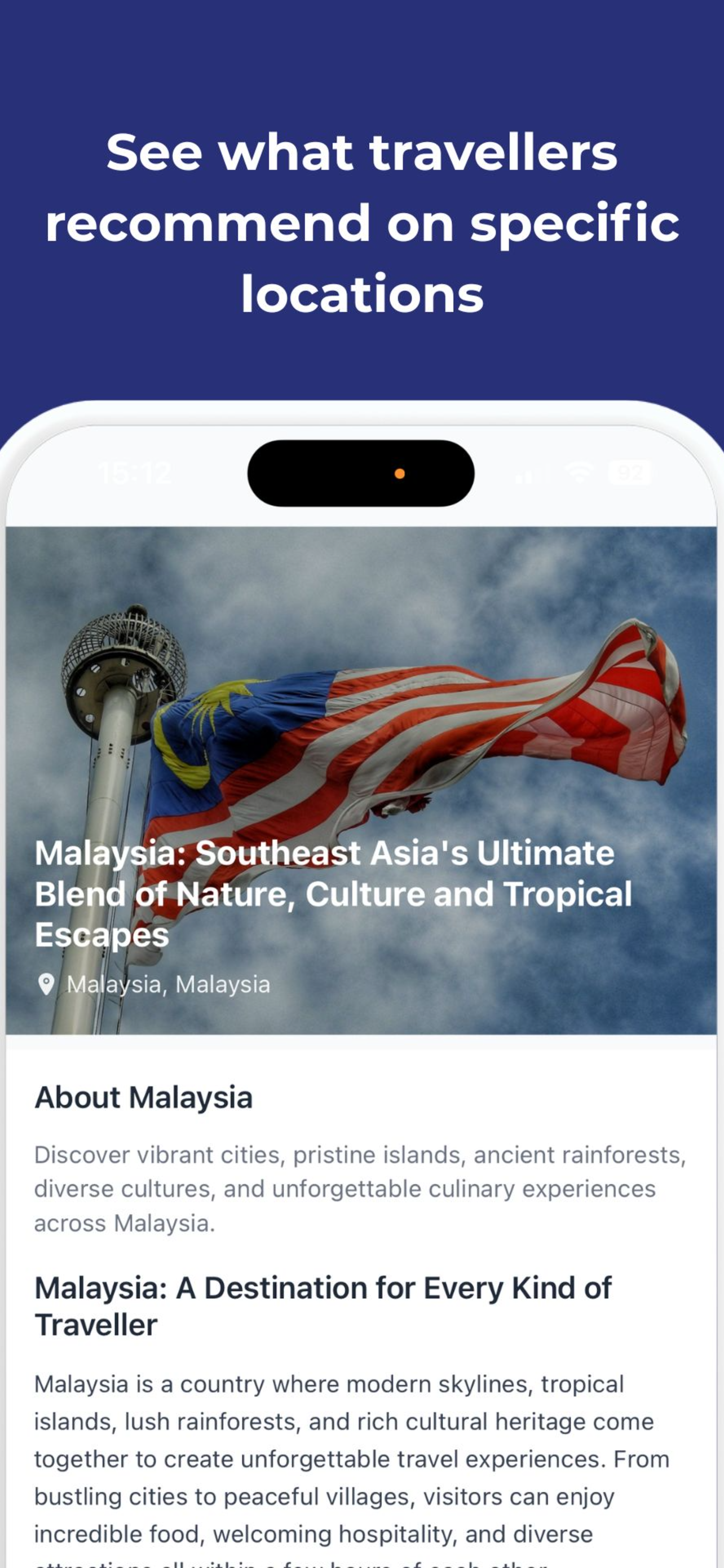 Visit Malaysia AI screenshot 3