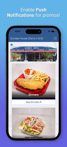 Sundae House iPhone screenshot