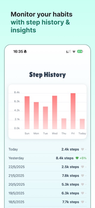 Step Tracker - Penguin Waddle Screenshot 3 of 5